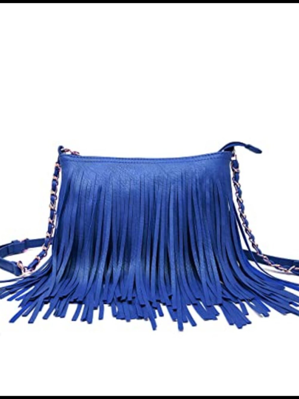 Fringe Crossbody Shoulder Bag with Adjustable Strap Tassel Messenger Purse
